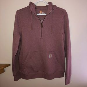 Womens quarter zip carhartt sweatshirt